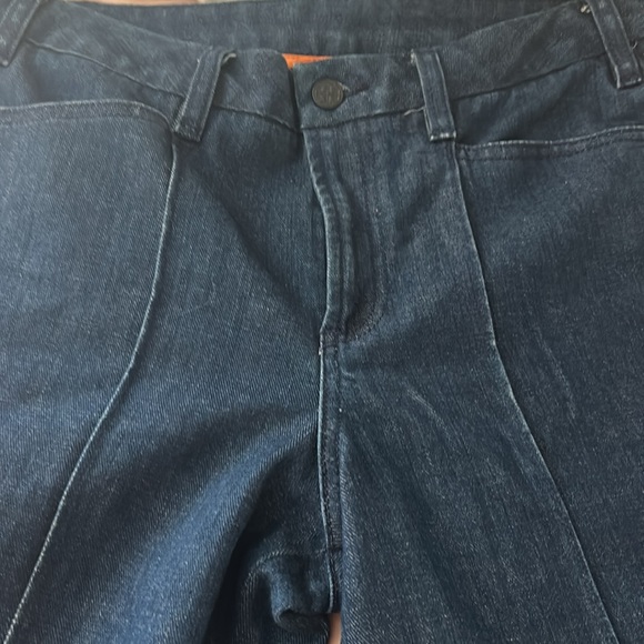 Tory Burch 31” wide leg trouser jeans - Picture 5 of 5